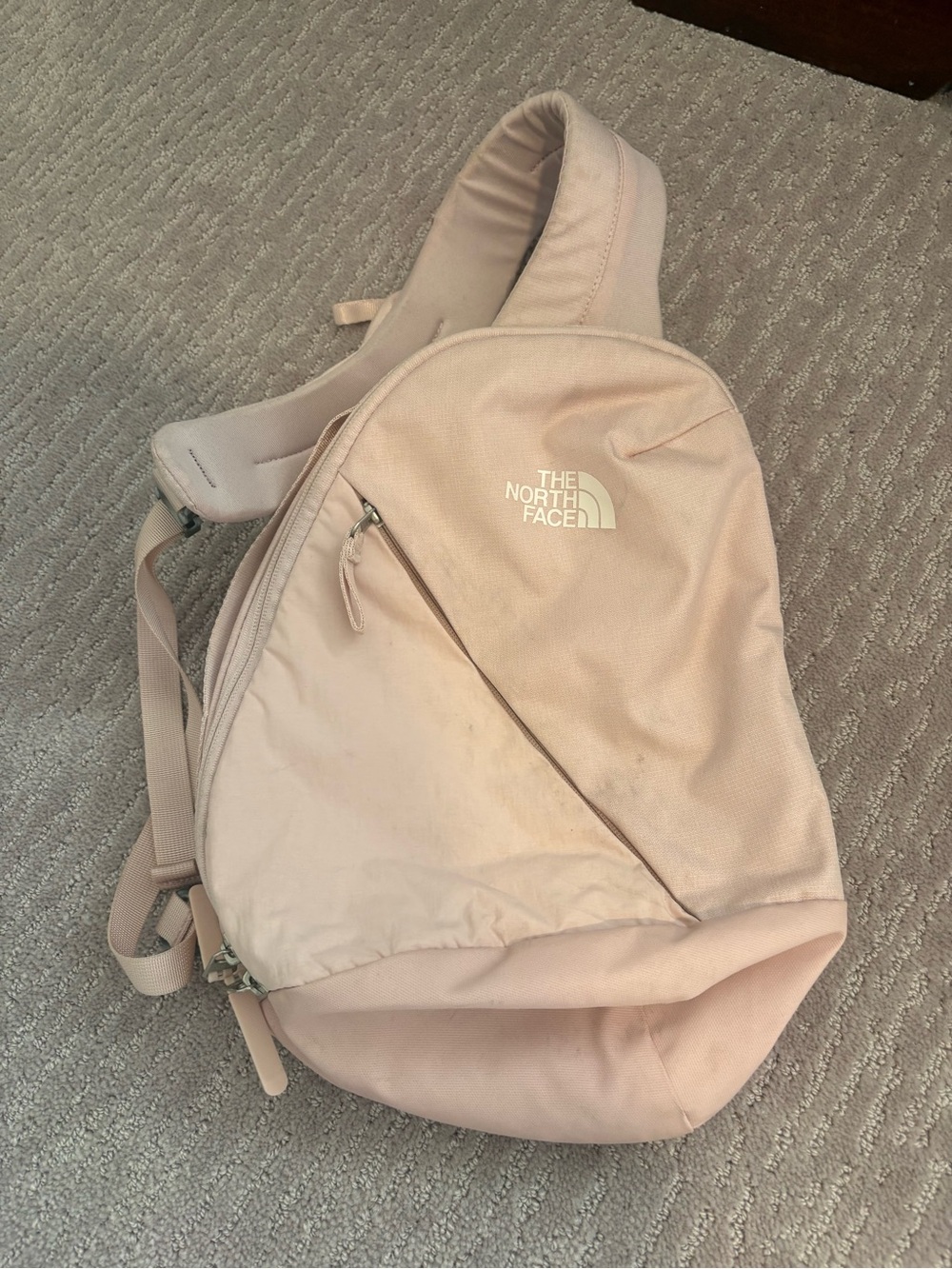 The North Face Pale Pink Sling Bag